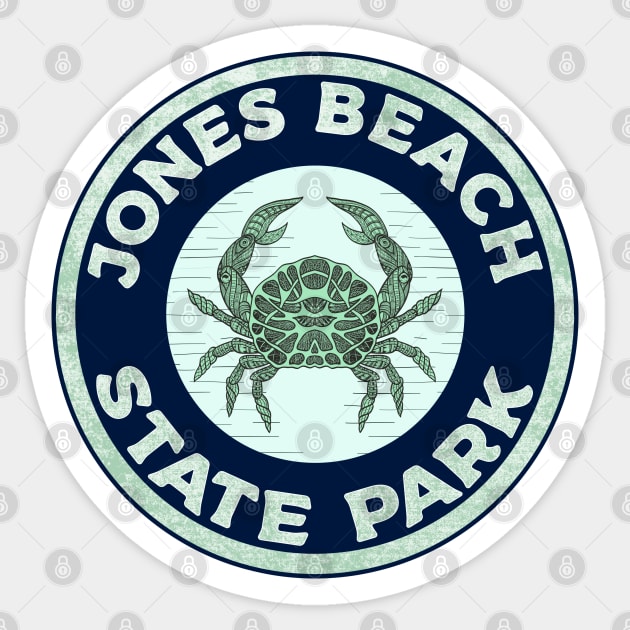 Jones Beach State Park New York Long Island Sticker by TravelTime